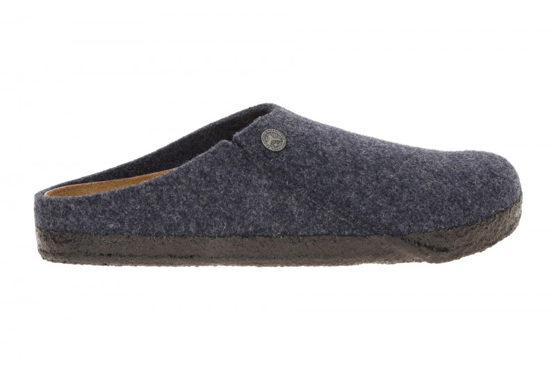 Birkenstock Zermatt Rivet Clogs Pantoletten blau Normal-Weit 1017519