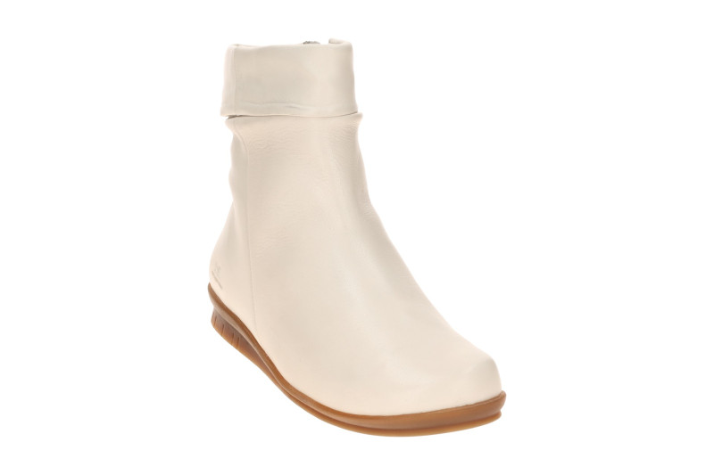 Josef Seibel Violet Stiefelette weiß offwhite gekrempelt 02