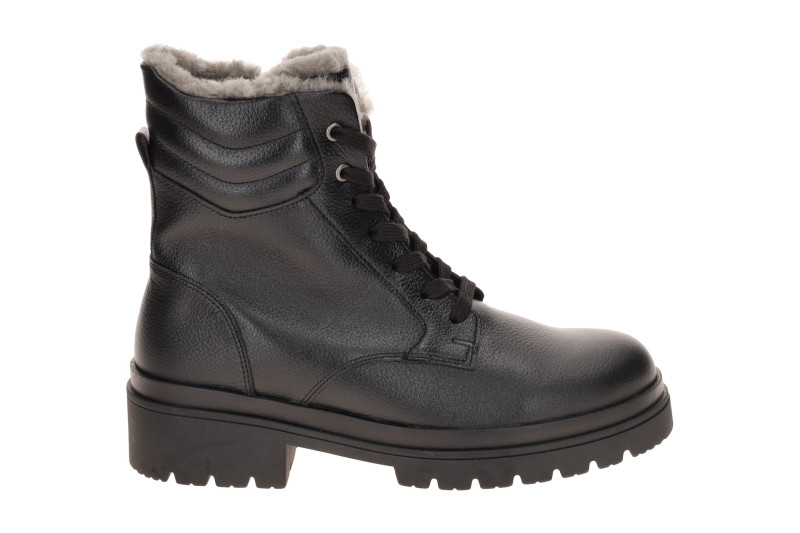 Gabor Winter Stiefel schwarz Warmfutter Boots Lammfell 8068.01.001