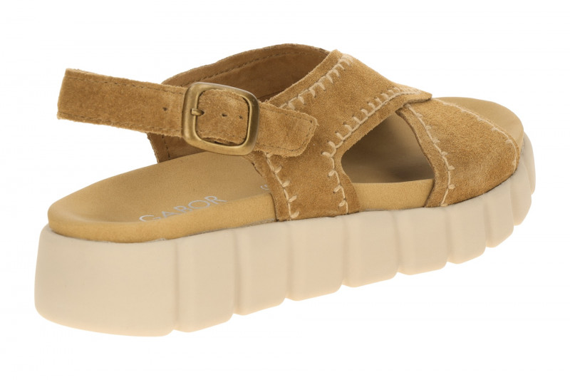 Gabor Kreuzriemen Sandale braun 82.891.44