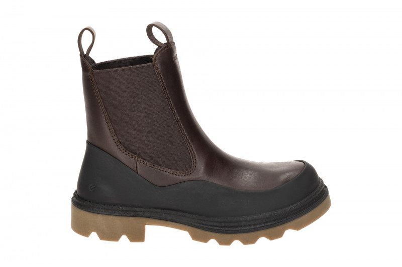 Ecco Grainer Damen Chelsea Stiefel braun schwarz 214793