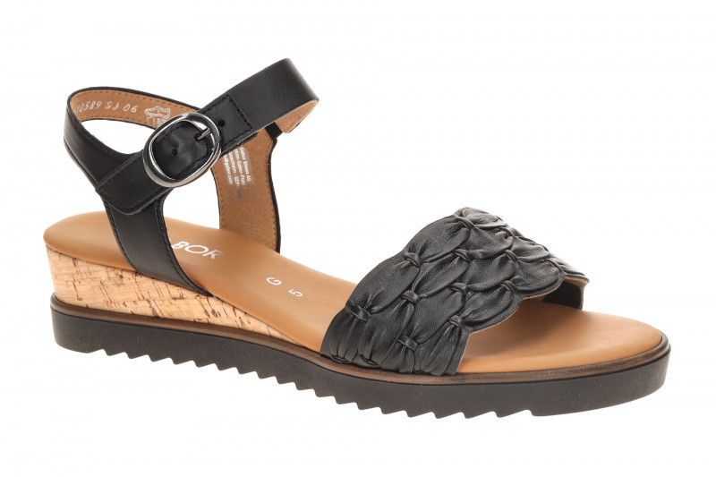 Gabor Sandale schwarz Nappa 82.758.57