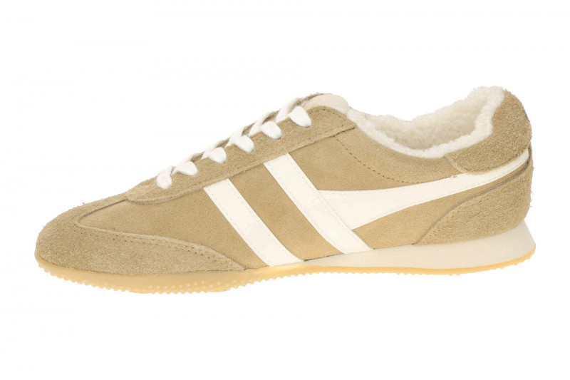 Gola Sprinter Damen Sneakers Schuhe beige Warmfutter CLB913