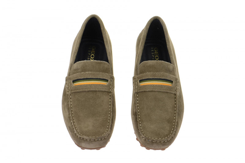 Geox Snake Mokassin Slipper grau - U5207A