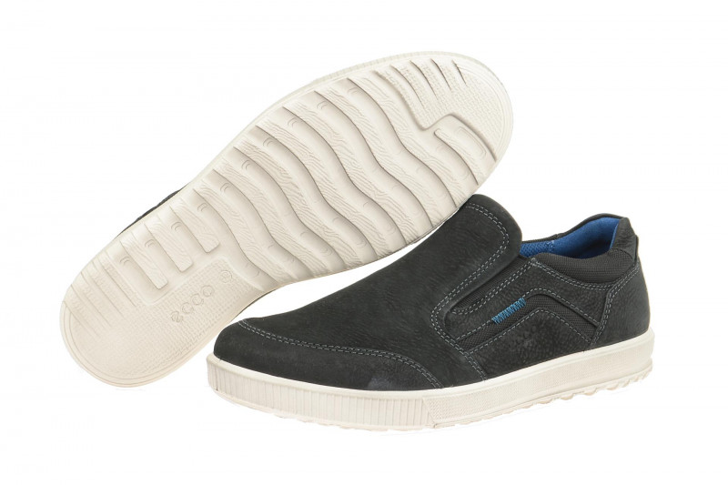 ecco Ennio Herren Slipper schwarz