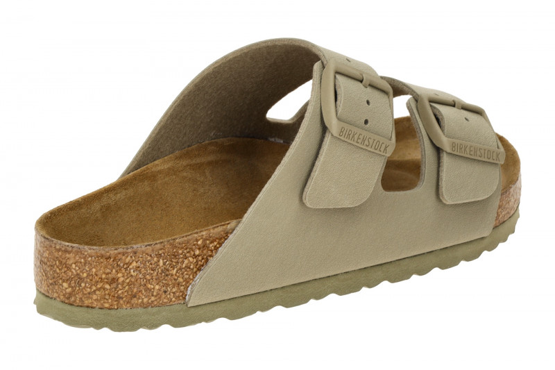 Birkenstock Arizona BS Pantolette grün khaki Normal-Weit UNISEX 1027704