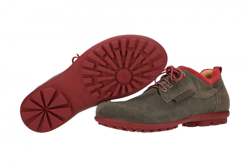 Think Kong Schuhe grau rot 6-86657-21