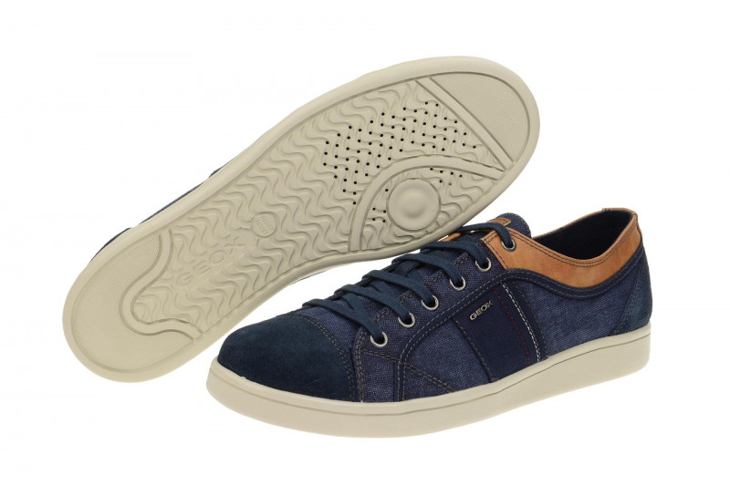 Geox Warrens Schuhe blau jeans - U620LA