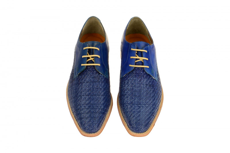 Gordon & Bros Schuhe Lorenzo blau flecht S160746