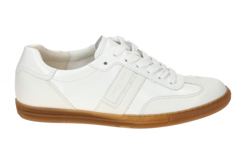 Paul Green Sneaker Schuhe weiß Lack 5450