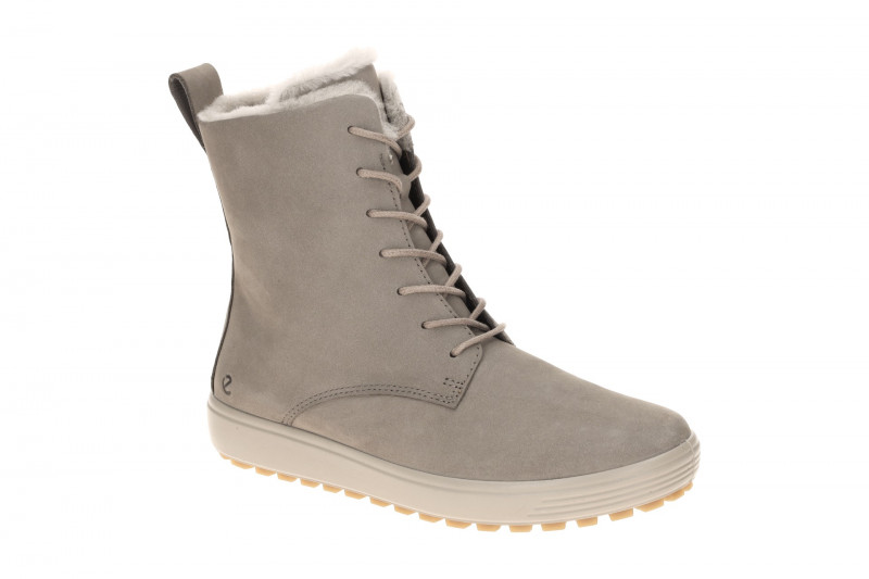 Ecco SOFT 7 Tred Stiefel grau Damen Warmfutter