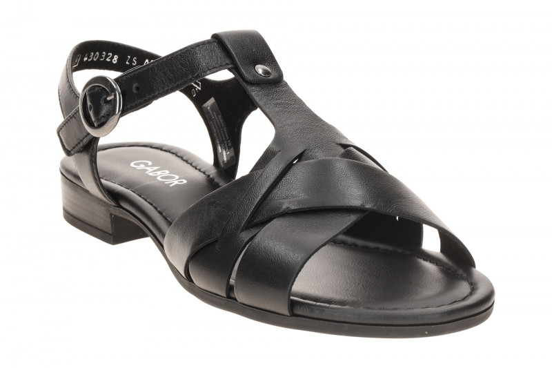 Gabor T-Steg Sandalette schwarz Nappa 82.794.57