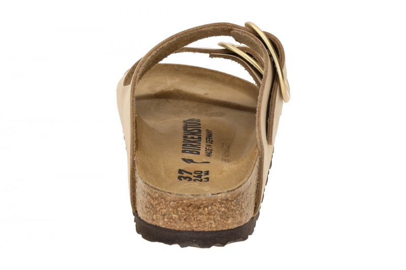 Birkenstock Arizona Big Buckle Pantolette beige sandcastle SCHMAL