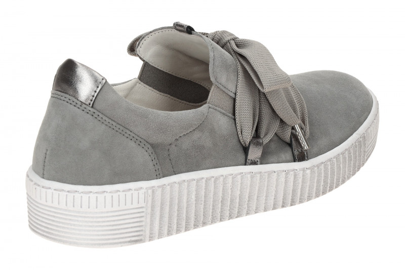 Gabor Schuhe grau stone Damen Slipper 63.333.19