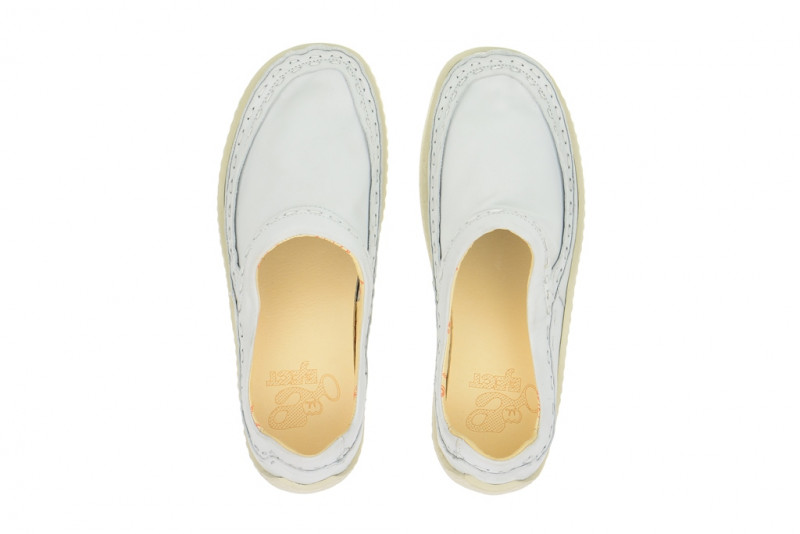 Eject Slipper eJECT weiß Soft Nubuck 16109/1.1