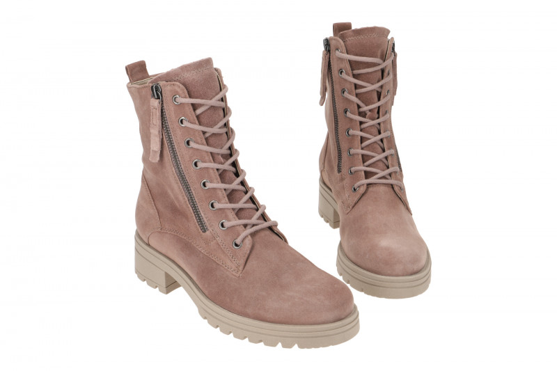 Gabor Kreta Stiefelette rosa Velour 92.785.41