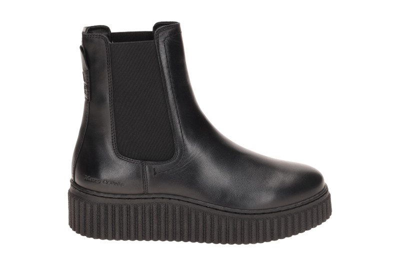 Marc O´Polo Bianca Chelsea Stiefelette schwarz Plateau 15262