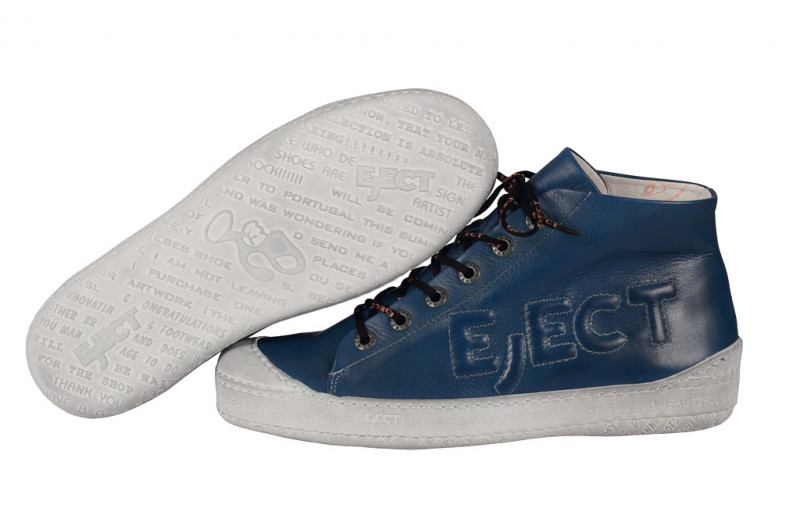 Eject Dass Herren Stiefelette blau 11844