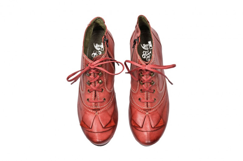 Tiggers Sara Stiefeletten in rot mit Lederfutter