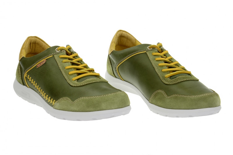 Pikolinos Sydney - Herren Sneaker - olive grün gelb