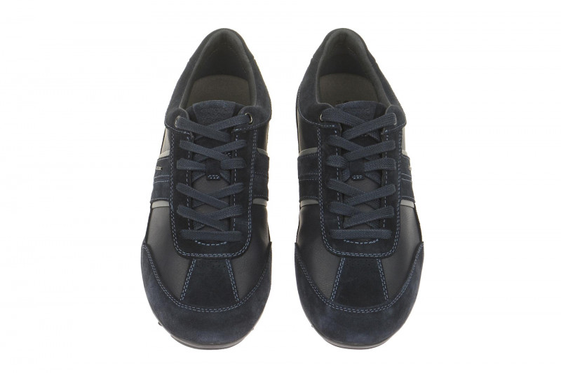 Geox Respira Wells C Halbschuhe in dunkelblau Herren Sneakers