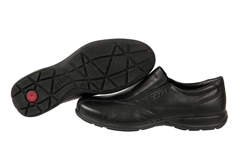 Ecco Pacer Schuhe schwarz Herren Slipper