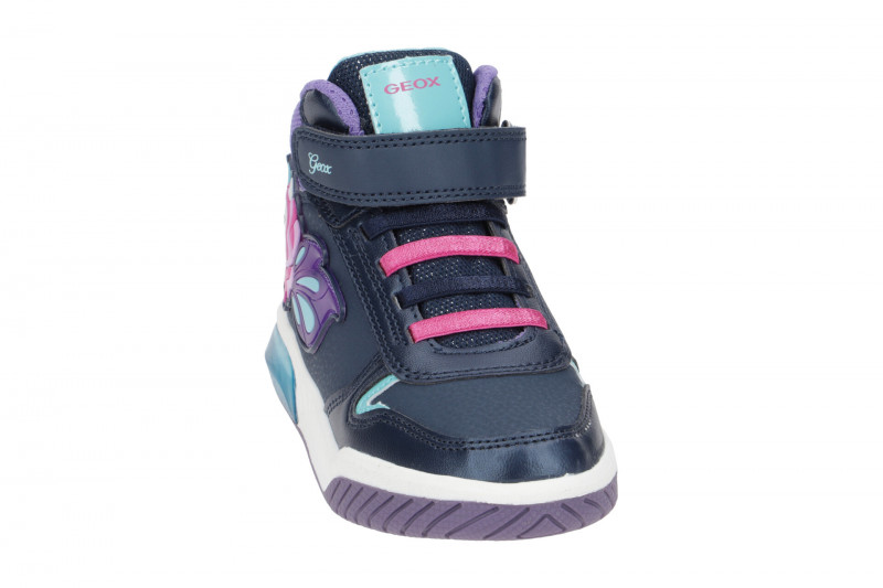 Geox Inek Einhorn Schuhe blau Blinker