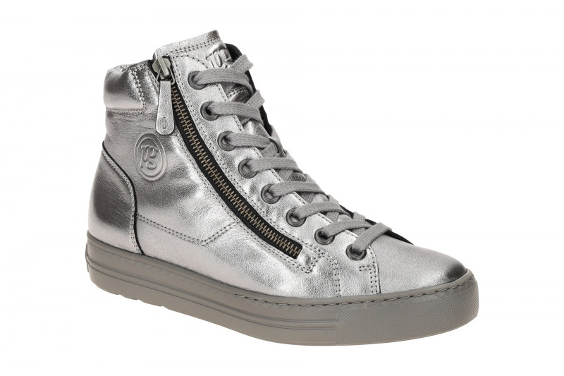 Paul Green Mid-Sneaker Stiefelette grau metallic 4024