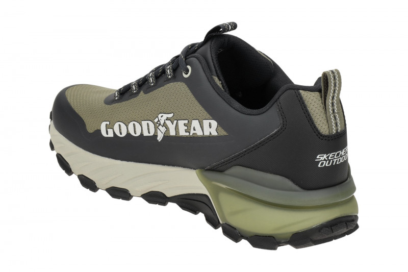 Skechers Max Protect Schuhe grün olive Herren Waterproof 237304