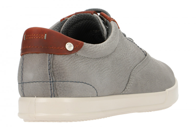 Ecco Collin Schnür Schuhe grau braun