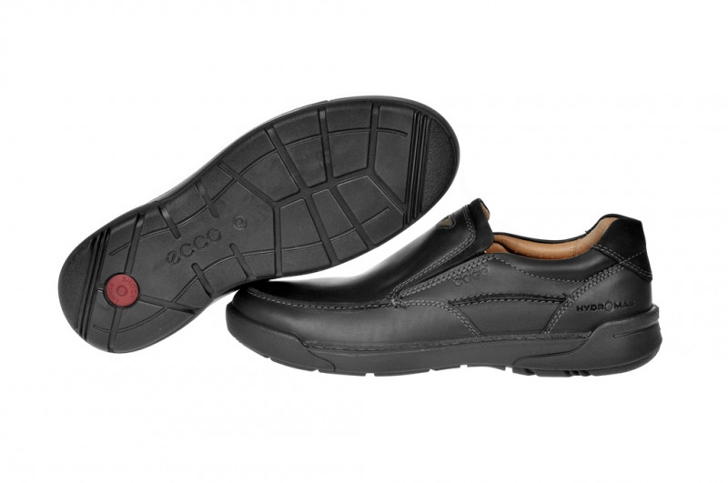 Ecco Dason Slipper schwarz