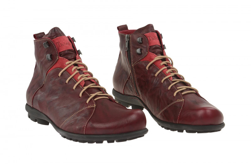 Think Kong Stiefel rot rosso 7-87657-72