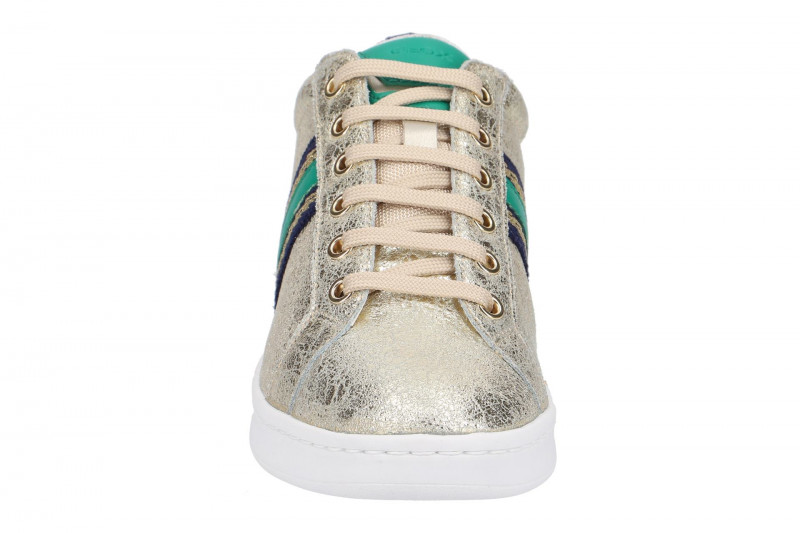 Geox Jaysen Schuhe gold grün Damen Sport