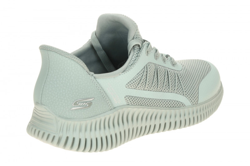 Skechers Bobs Geo Sneakers Schuhe grün SLIP-INS 117413