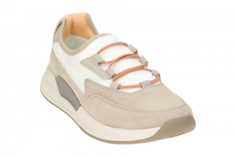 Gabor RollingSoft Slipper Schuhe beige weiß 66.951.33