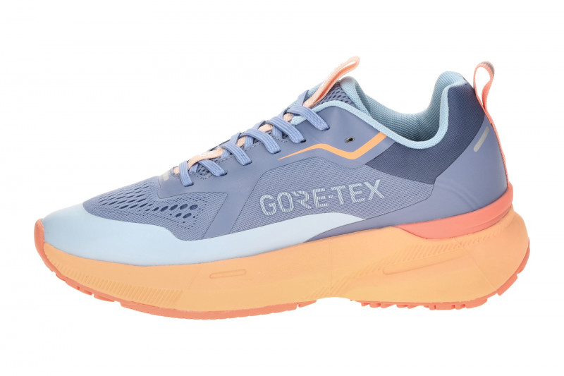 EXTR4 Kaizen Sport Sneaker blau orange Damen GORE-TEX 1205155