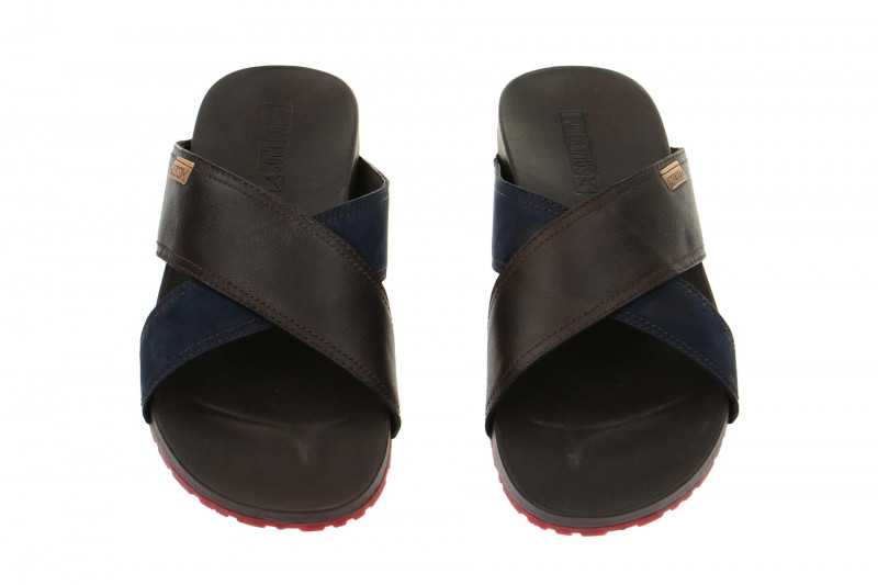 Pikolinos Phuket Pantolette blau braun M1A-0003N