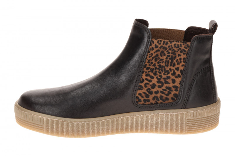 Gabor Stiefelette Chelsea-Boots dunkelbraun LEO 8013.02.015
