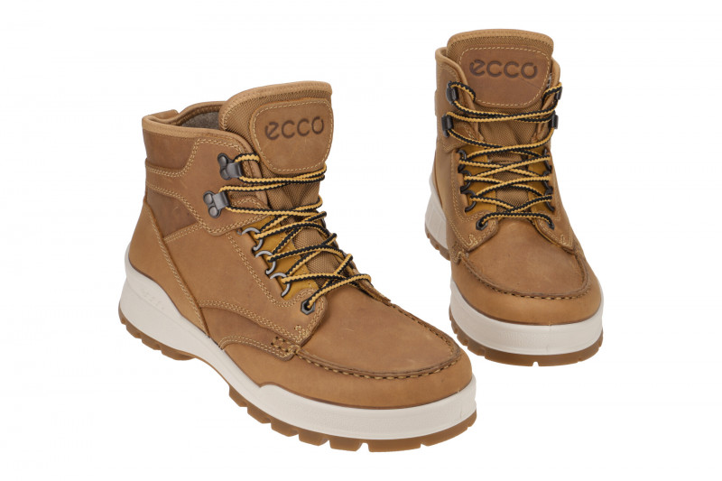 Ecco Track Stiefel braun peanut butter Woll-Futter