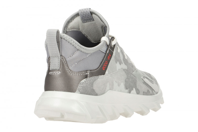 Ecco MX Schuhe Damen Sneaker weiß grau camouflage