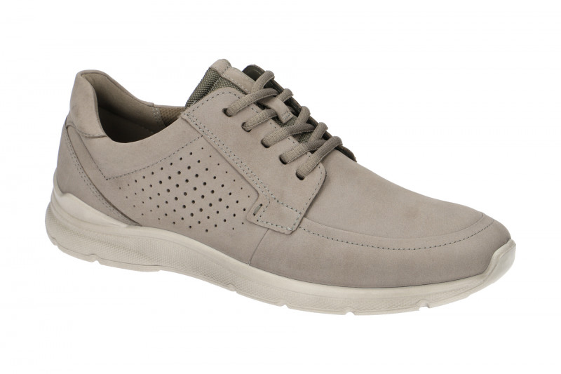 Ecco Irving Herren Schnür Schuhe grau