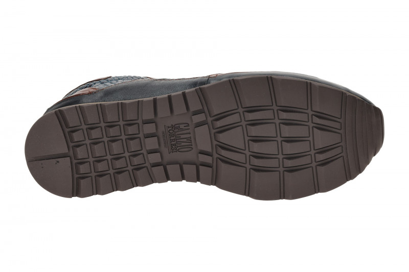Galizio Torresi Schuhe blau braun Kroko 415128B