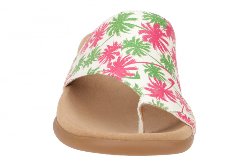 Gabor Zehentrenner Pantolette beige Palma 23.700.30