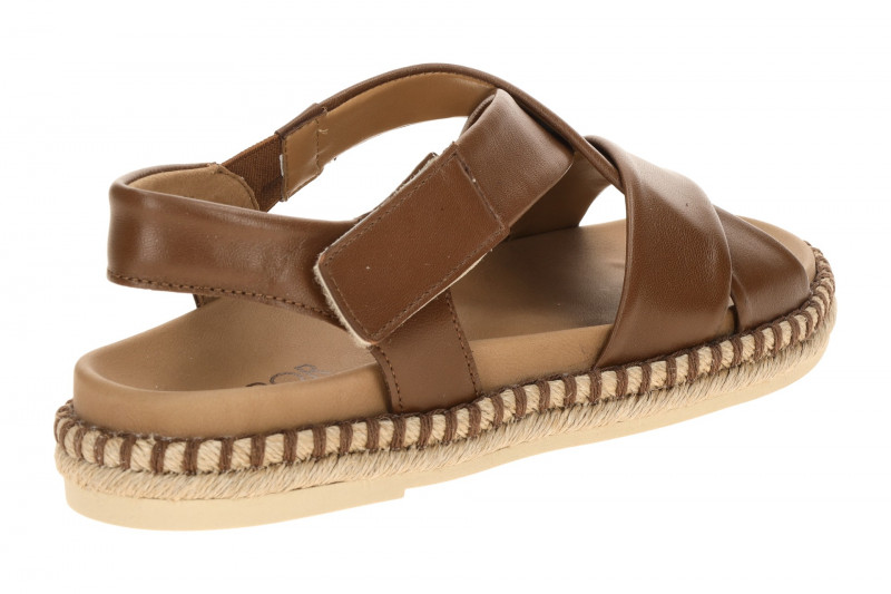 Gabor Kreuzriemchen Sandale braun Nappa 83.781.24