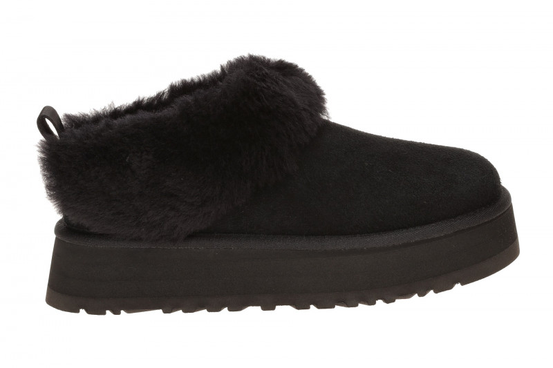 UGG Tazzele Boots Plateau Slipper schwarz Warmfutter