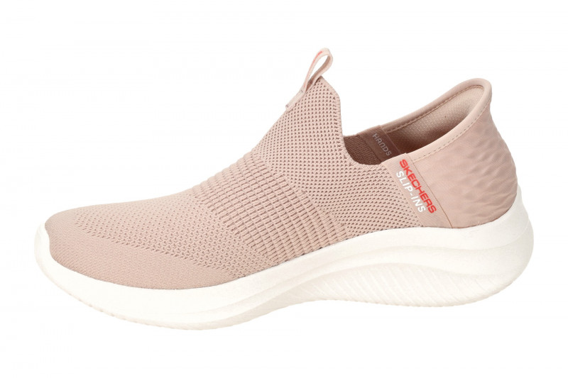 Skechers Ultra Flex Slipper Schuhe rosa Hands Free 149708