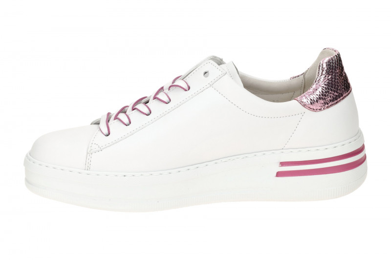 Gabor Comfort Florenz Sneakers weiß rose 66.395.55