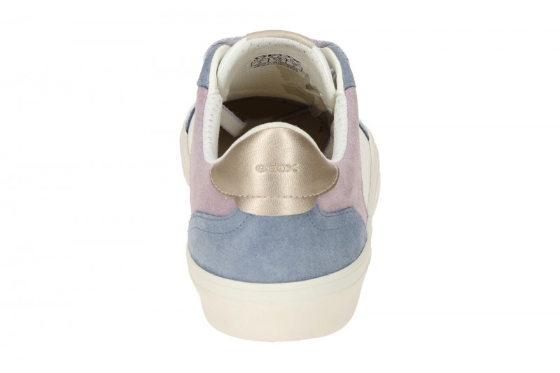 Geox Emmeleny Schuhe Sneaker weiß blau Damen D550UE