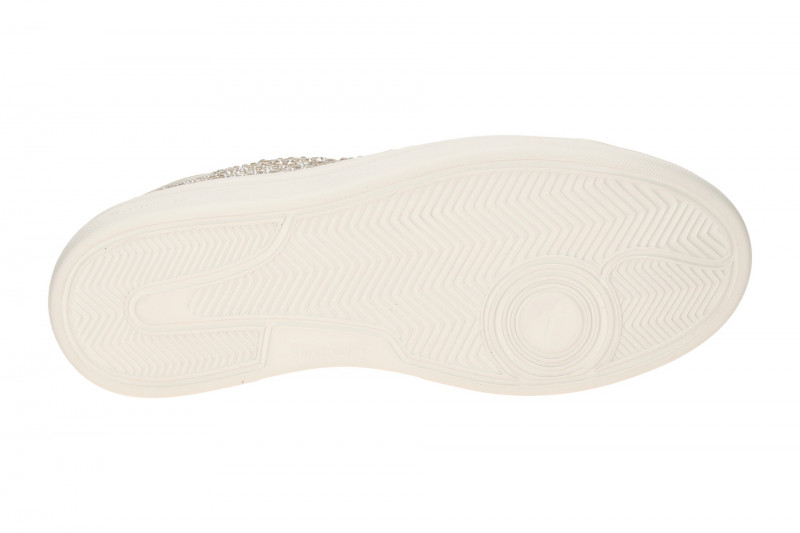 Tamaris Schuhe Plateau Sneaker beige Strass 23795