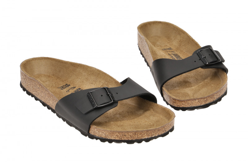 Birkenstock Madrid BS Pantolette schwarz Normal Weit 40791